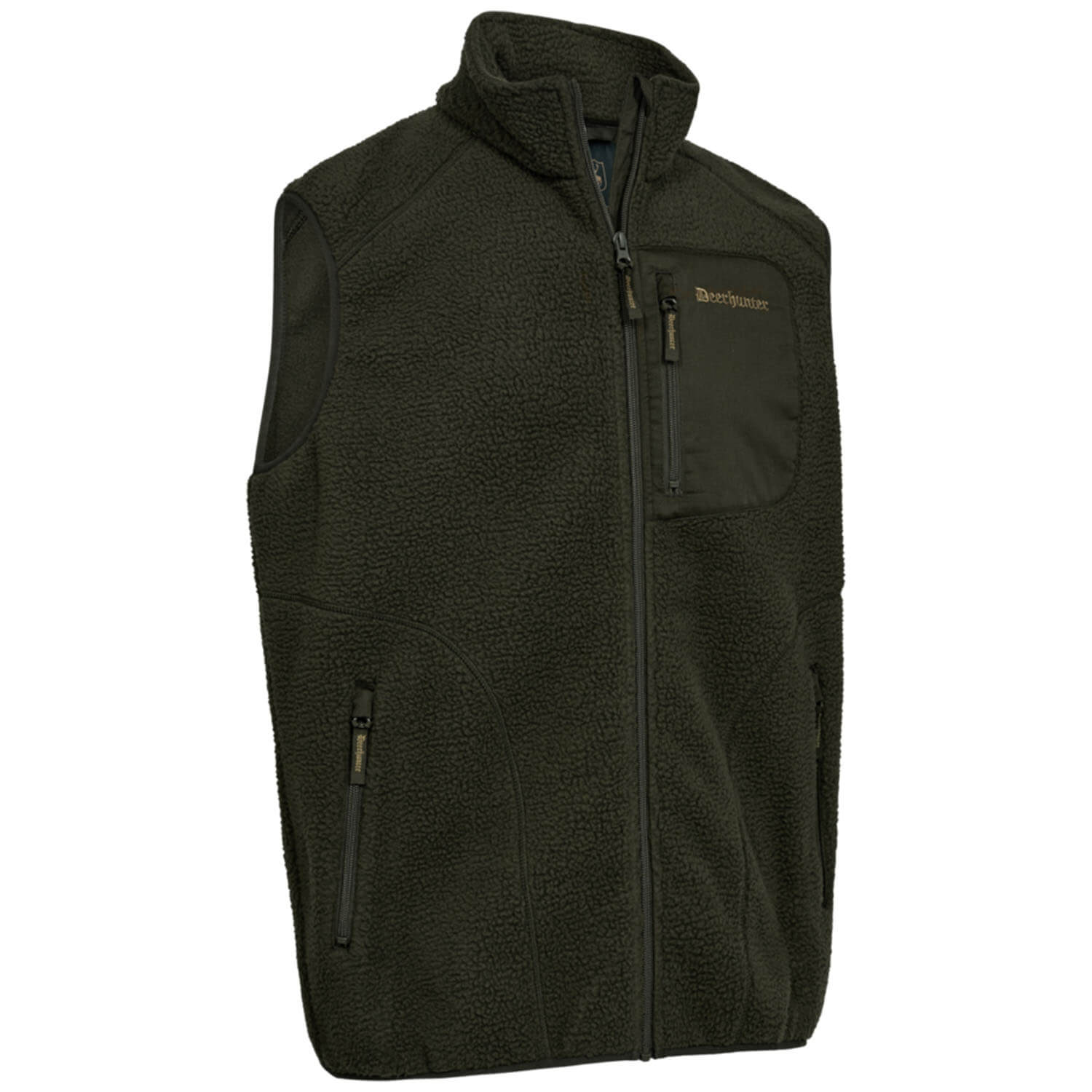  Deerhunter Atlas fleece waistcoat (Forest Green)