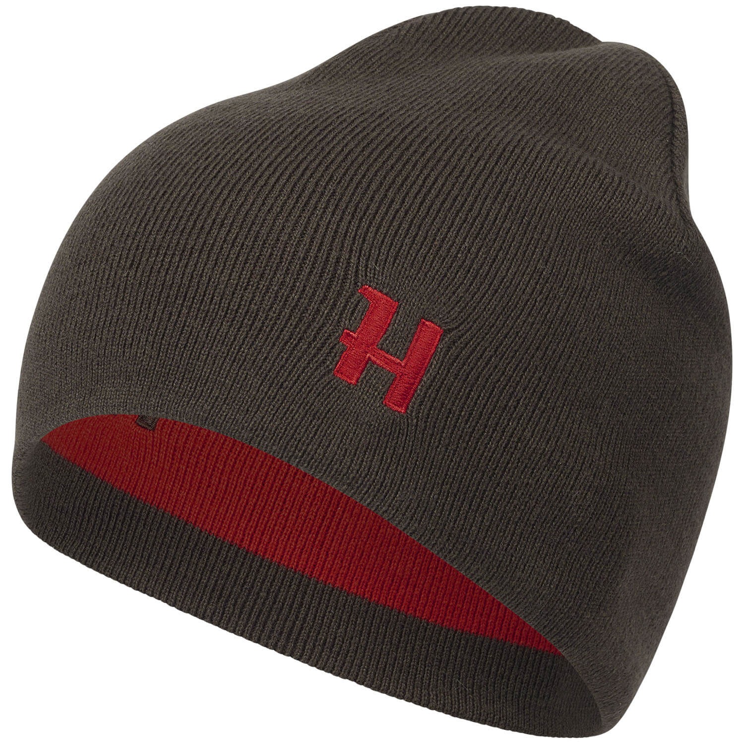 Härkila Reversible Beanie Aspire brown red