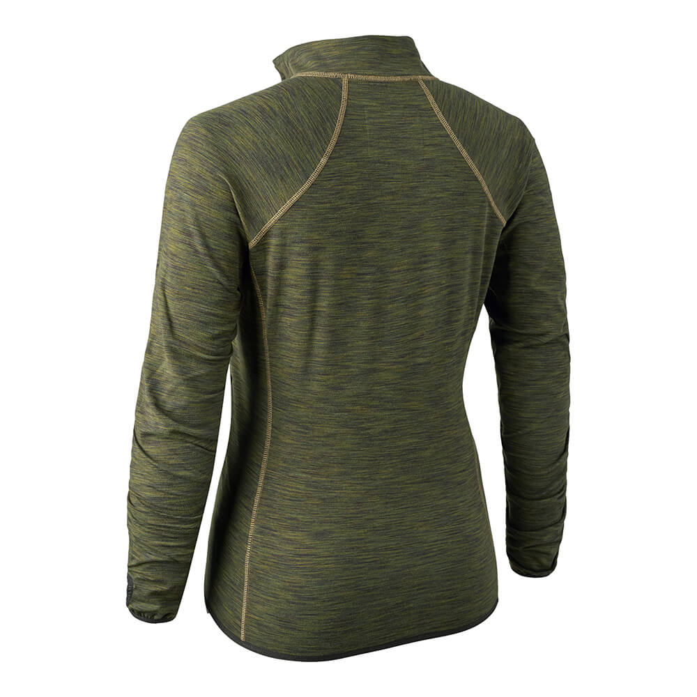 Deerhunter Lady Ins. Fleece Jacket (Green melange)