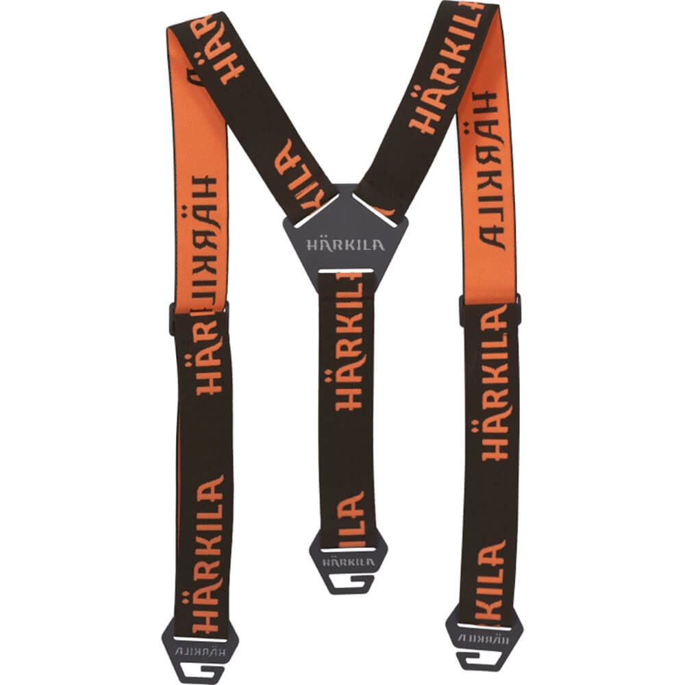 Härkila Suspenders Wildboar Pro Tech (brown/orange blaze) - Accessories