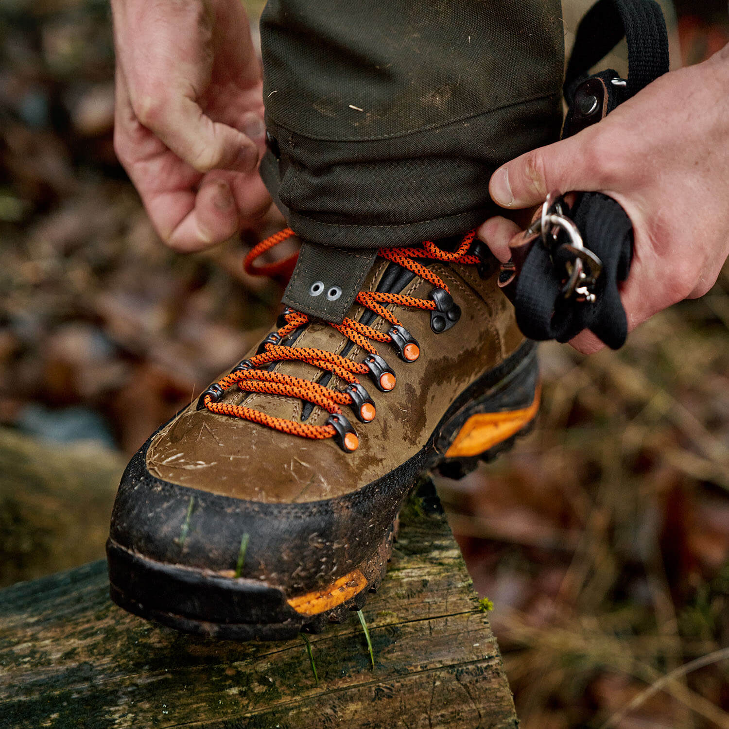  Härkila Hunting boots Saxnäs GTX (Mid Brown/Orange)