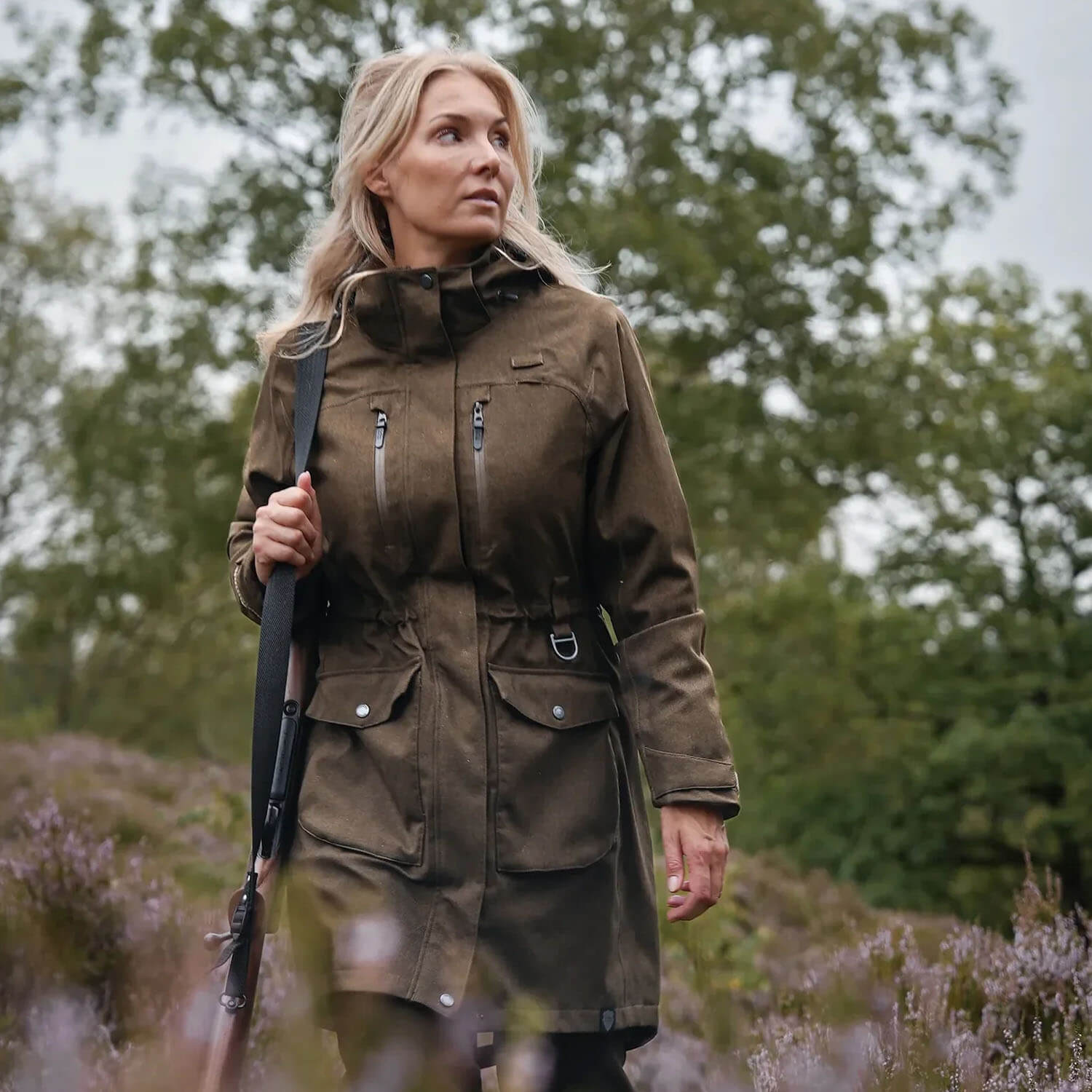 Northern Hunting Women Jacket Eira Sif (Dark Green)