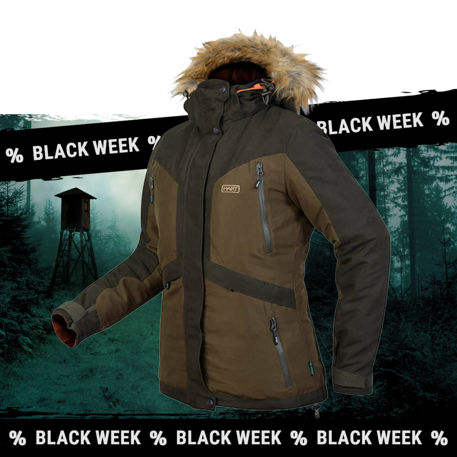 Hart Ladies Winter Jacket Altai-J