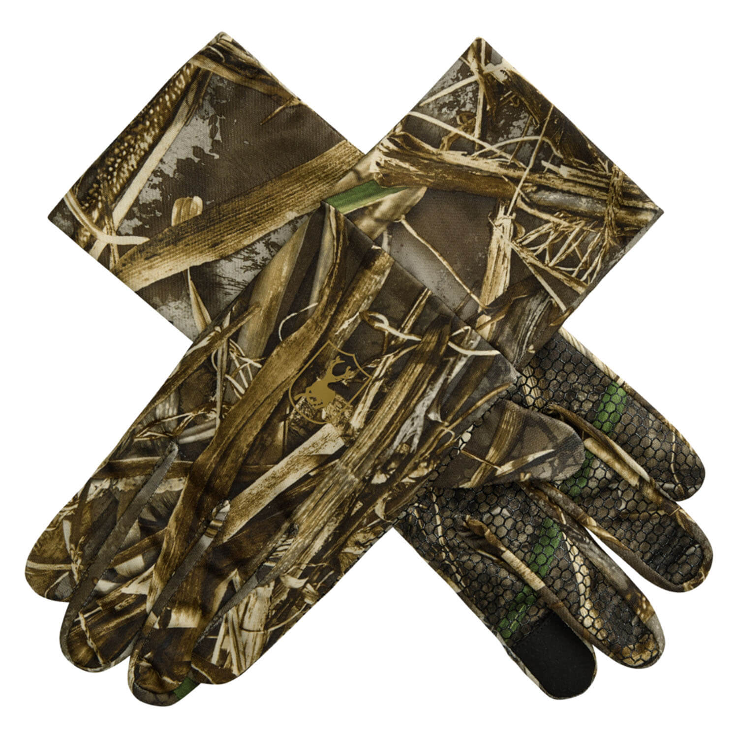 Deerhunter Gloves with silicone grip (Realtree MAX-7) - Camouflage Gloves
