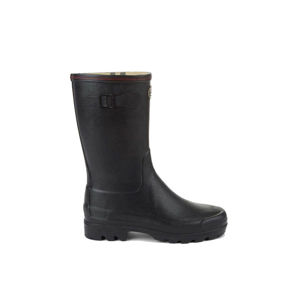 Le Chameau Ladies Rubber Boots Giverny Bottillon (Noir)