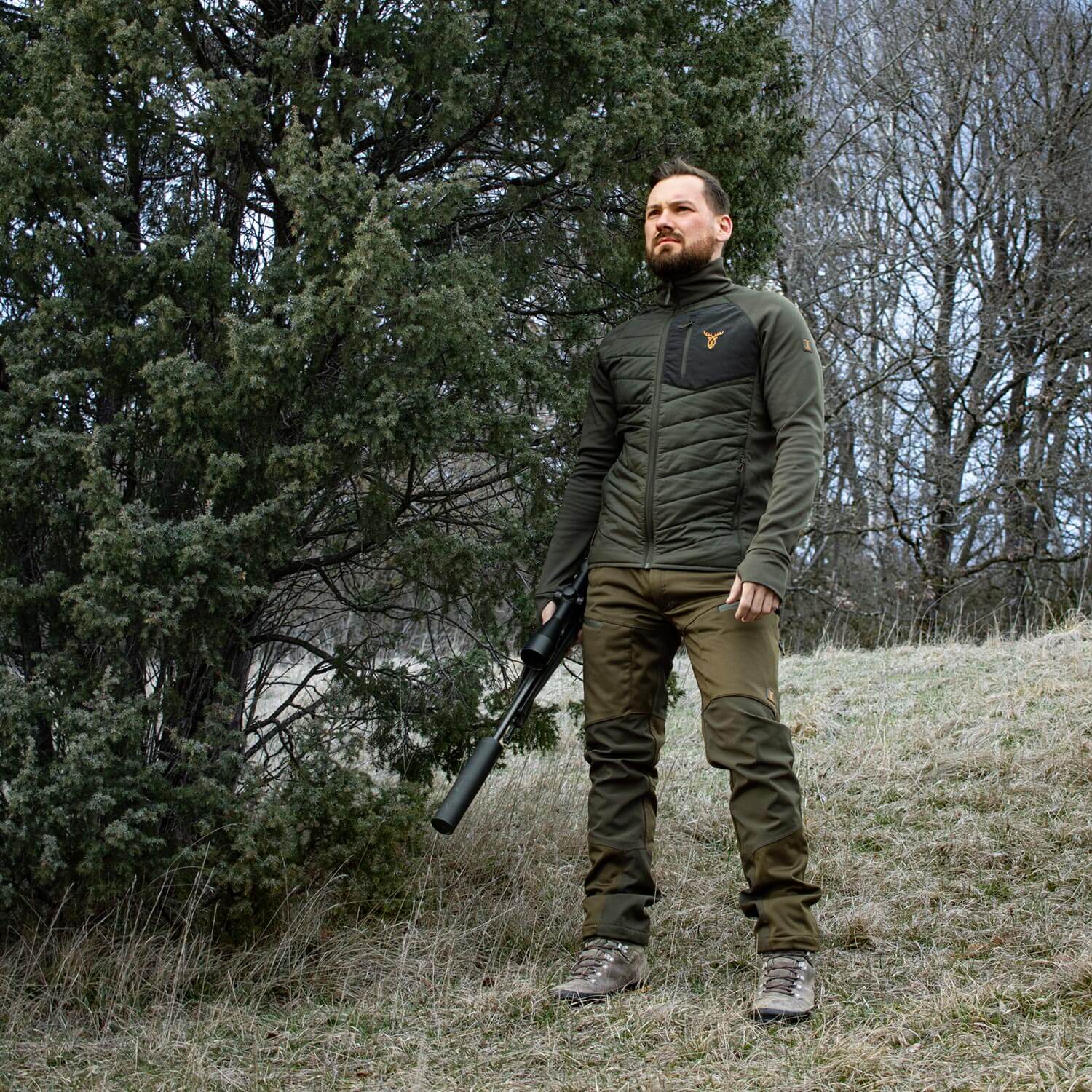 Pirscher Gear Hybrid-Fleece Jacket