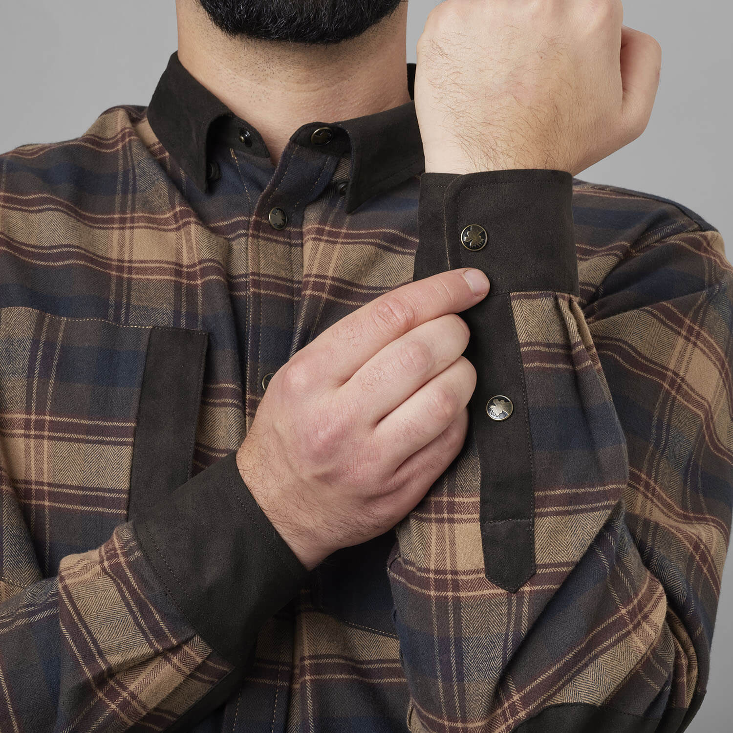 Härkila Shirt Aivak (burgundy)