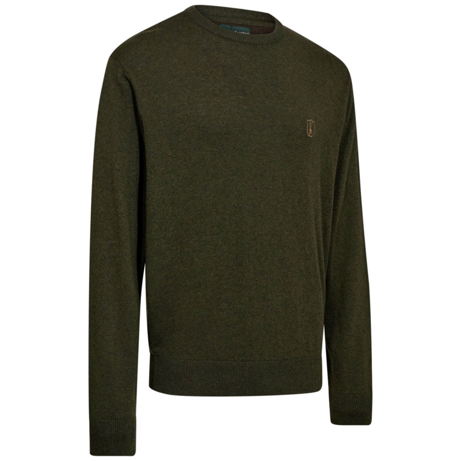  Deerhunter Round neck jumper Harrington (green) - Sweaters & Jerseys