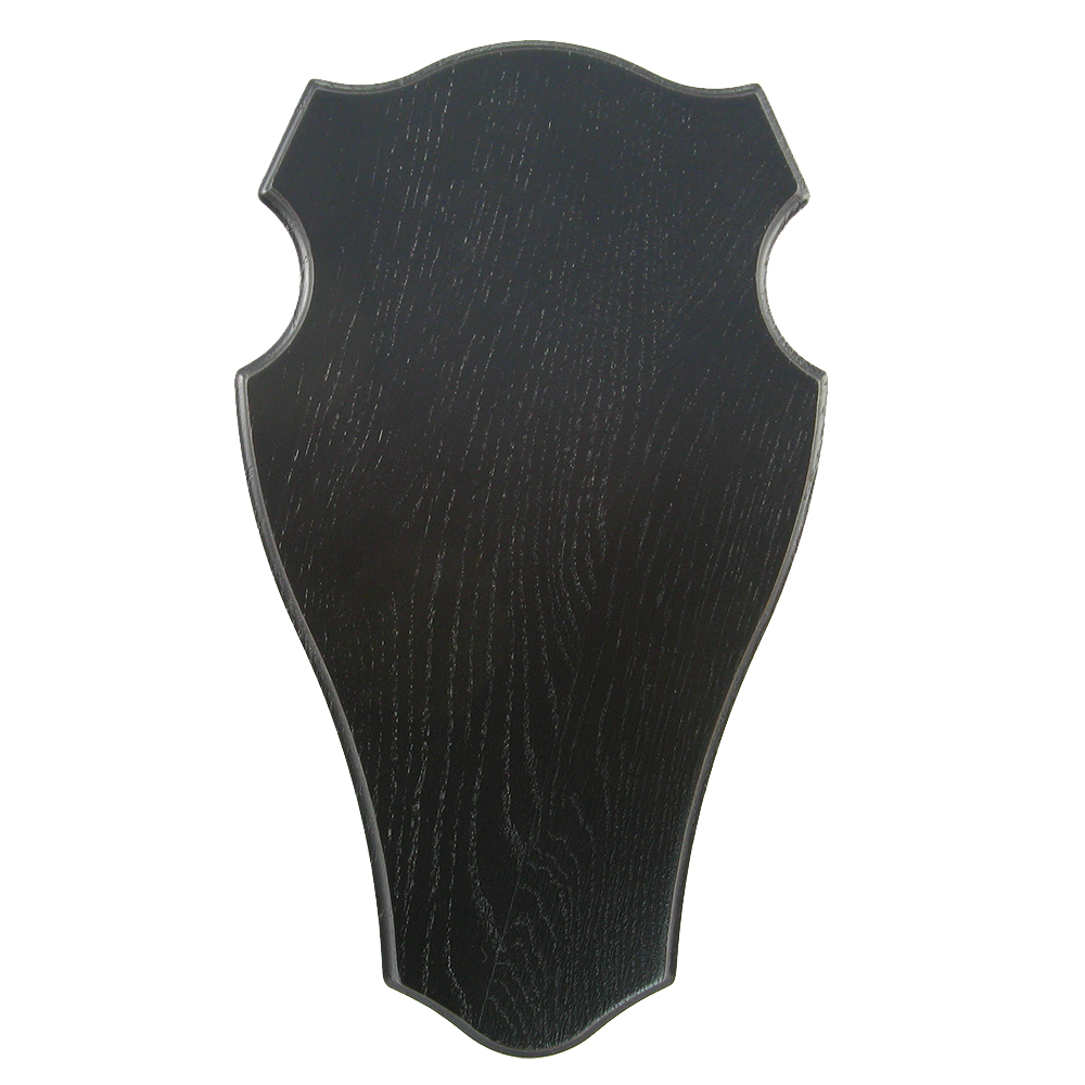Horn boards for roebucks (dark oak, round) - Taxidermy Accessories