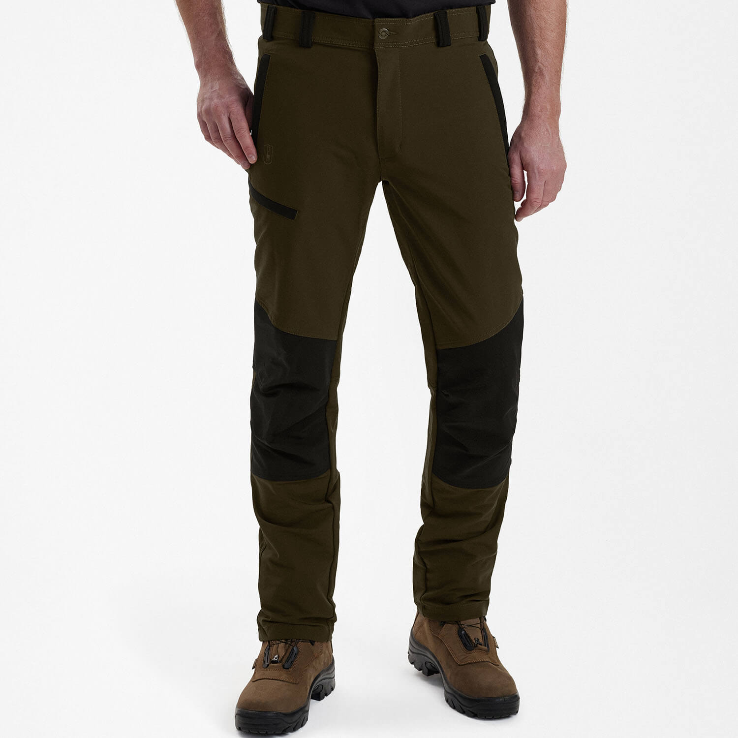 Deerhunter Strike Full Stretch Trousers (Fallen leaf/black)