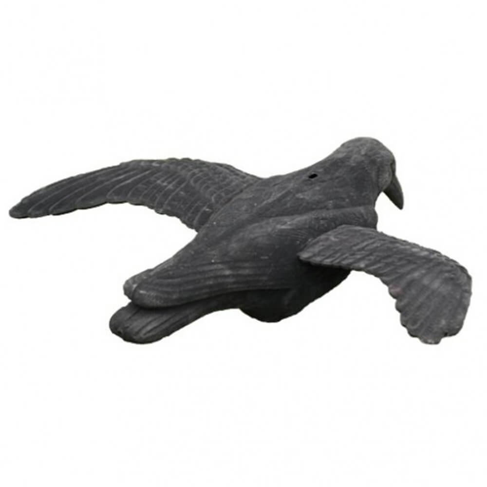 Crow Decoy - Flocked - flying