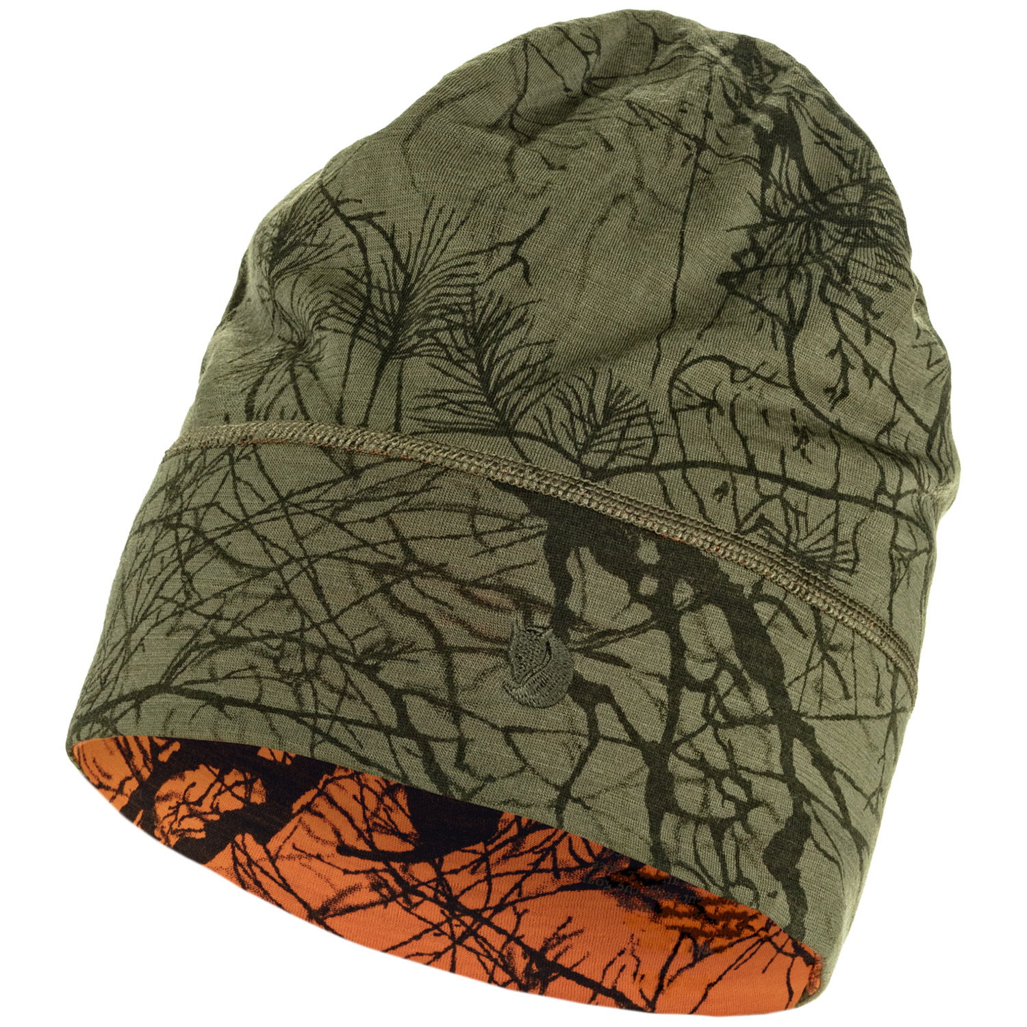  Fjällräven Lapland Camo hat (green/orange)