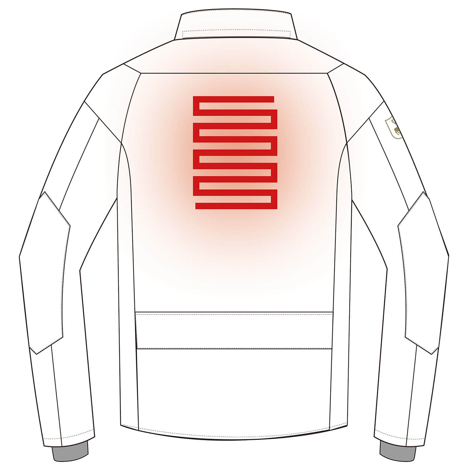  Deerhunter winter jacket Heat Game (Orange)