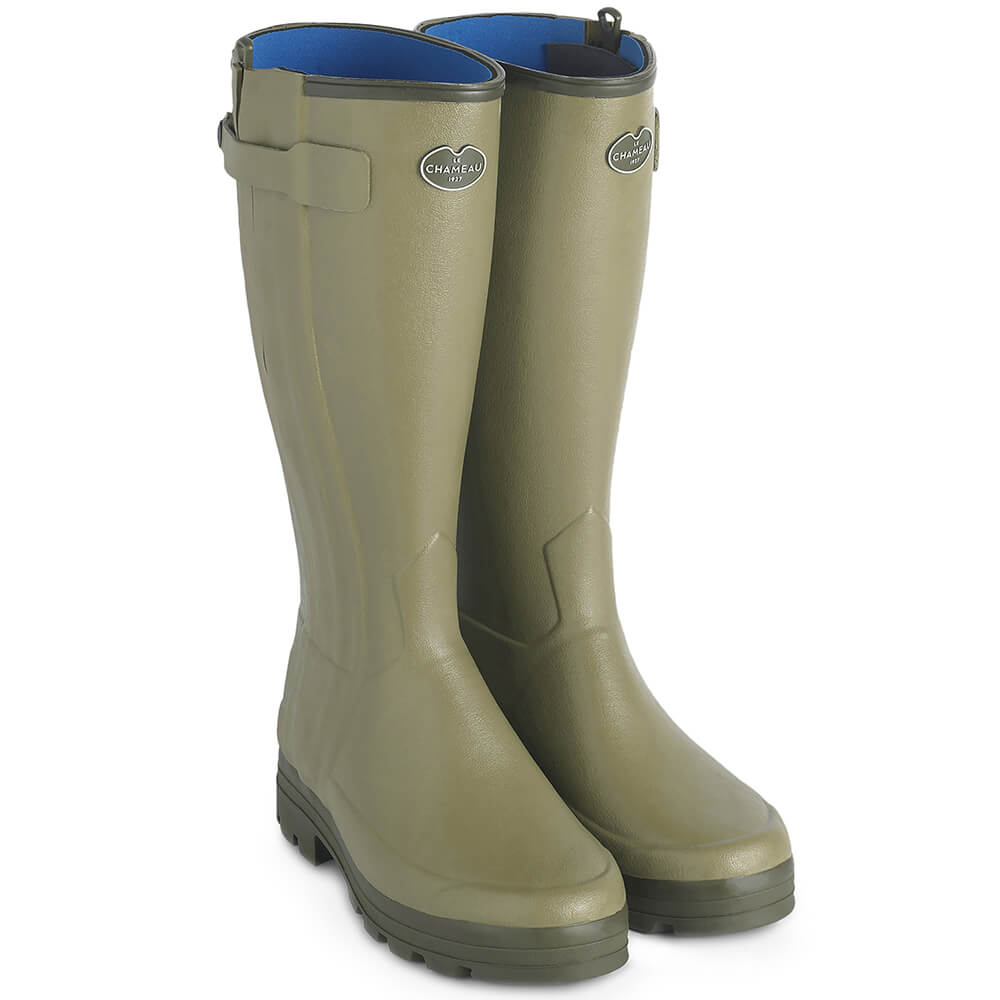 Le Chameau Rubber Bootsl Chasseur Neoprene