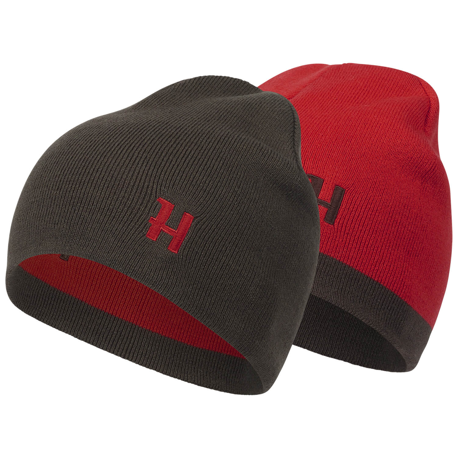Härkila Reversible Beanie Aspire brown red