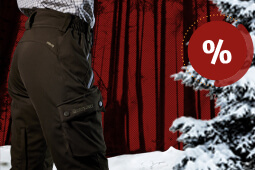 Bis zu 60% Rabatt auf Jagdartikel beim Lagerräumungs-Verkauf