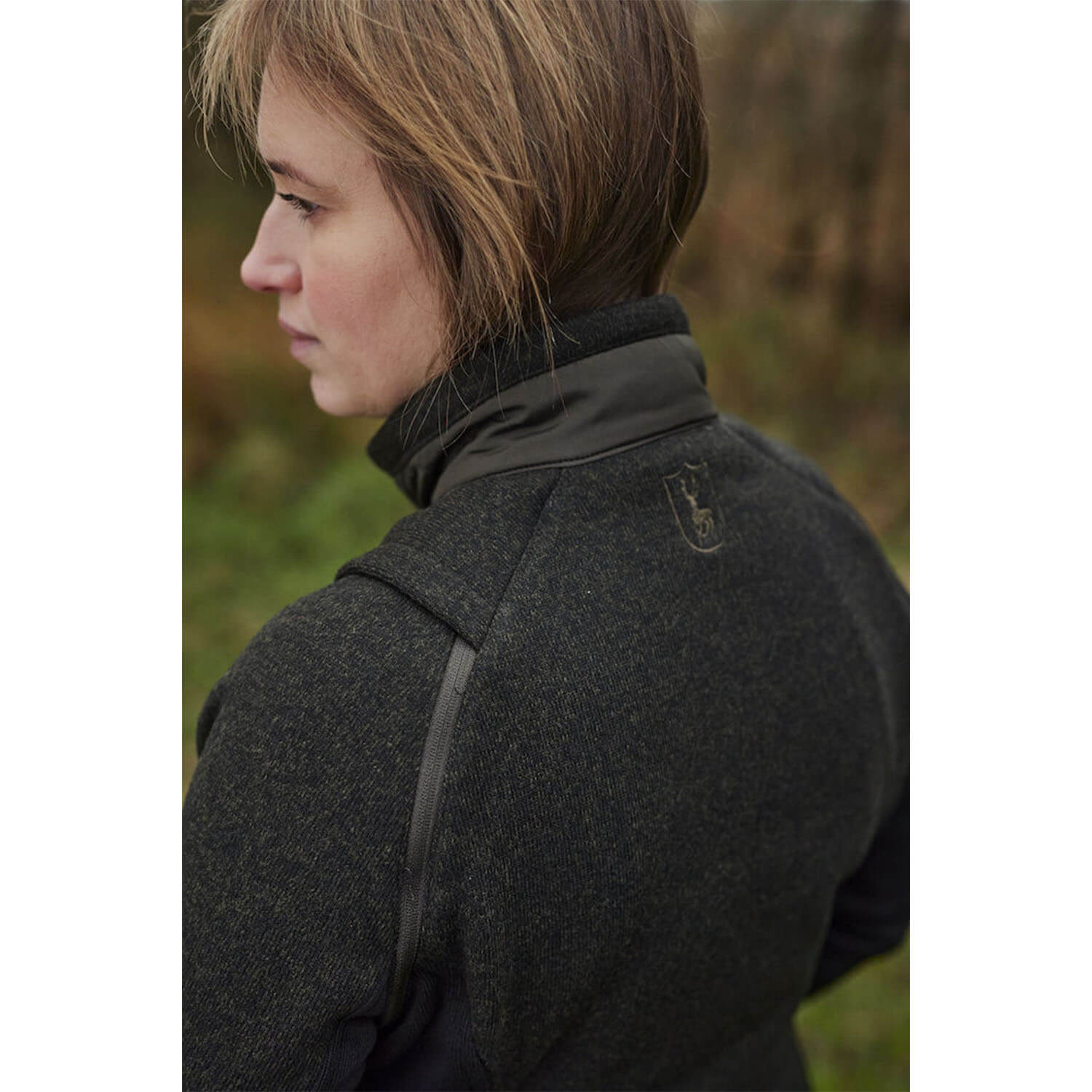  Deerhunter Lady Moor zip-off quilted jacket (Timber)