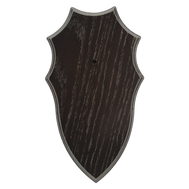 Roe Buck Trophy Plate - Dark Oak (#6)