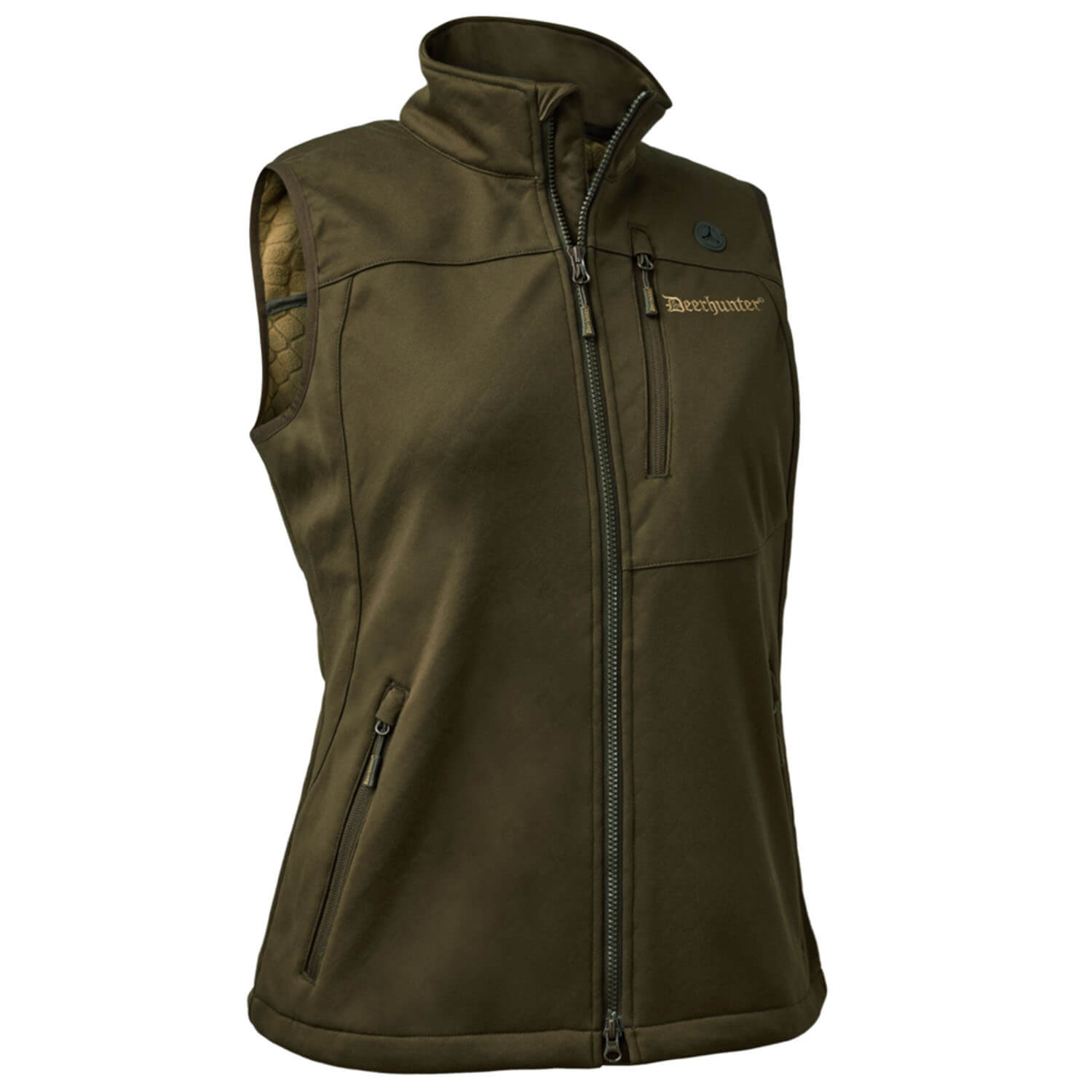 Deerhunter Softshell Vest Lady Excape (green) - Vests & Waistcoats
