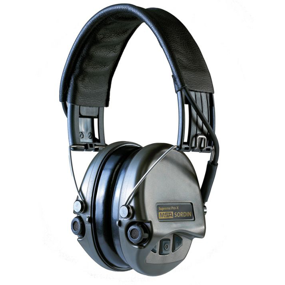 MSA Sordin Supreme Pro X Ear Protector Leather - Ear Protection