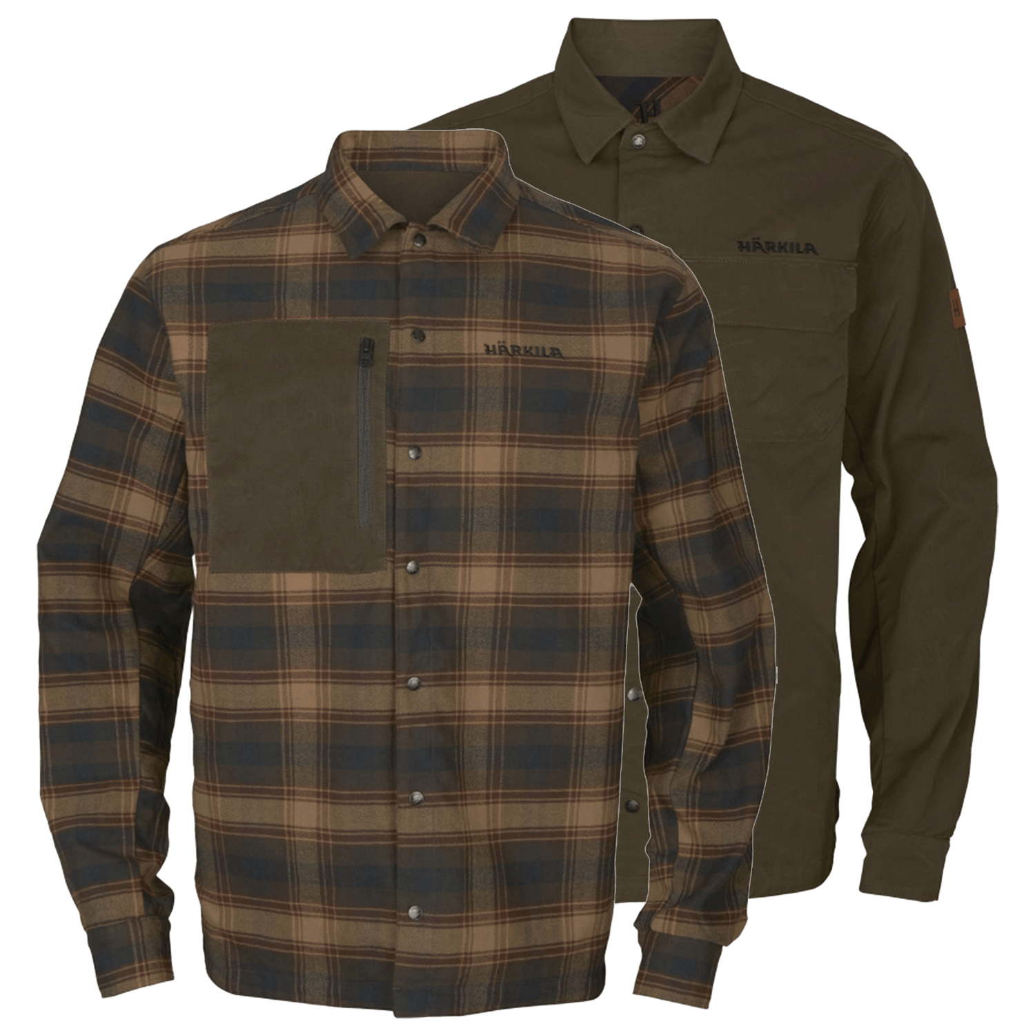 Härkila reversibil shirt Eirik (reverisble) - Hunting Shirts