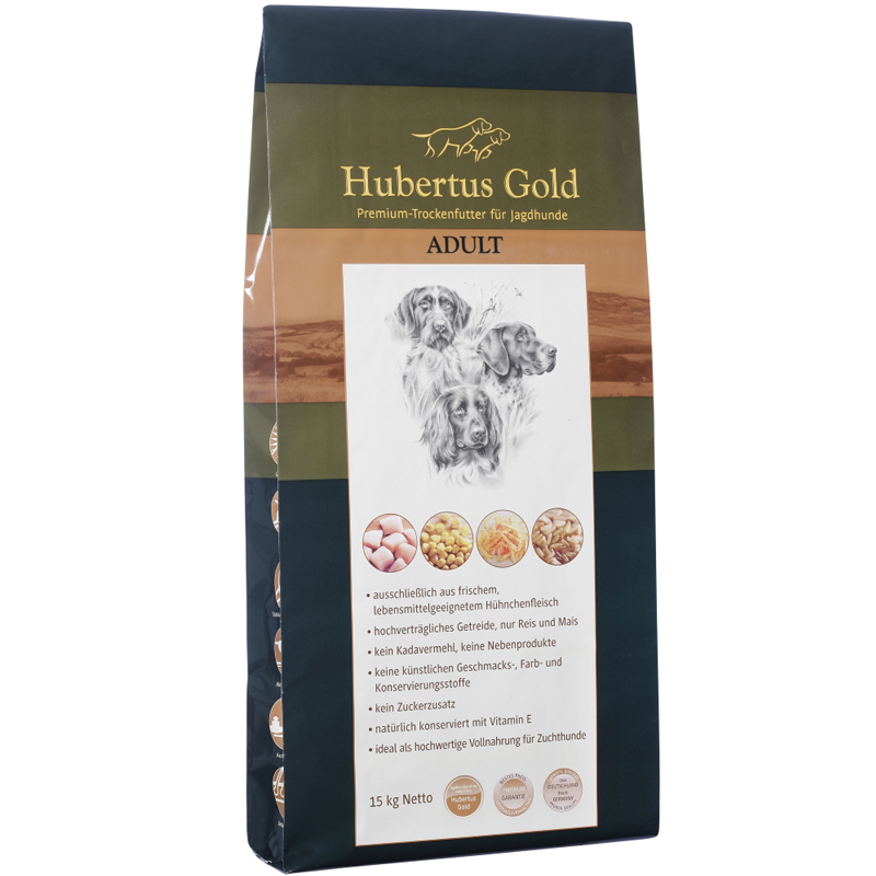 Hubertus Gold Premium Dog Food - Gun Dog Supply