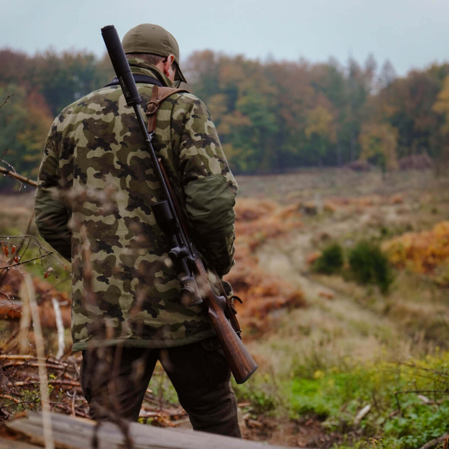 Rascher camo-lodenjacket (Green)