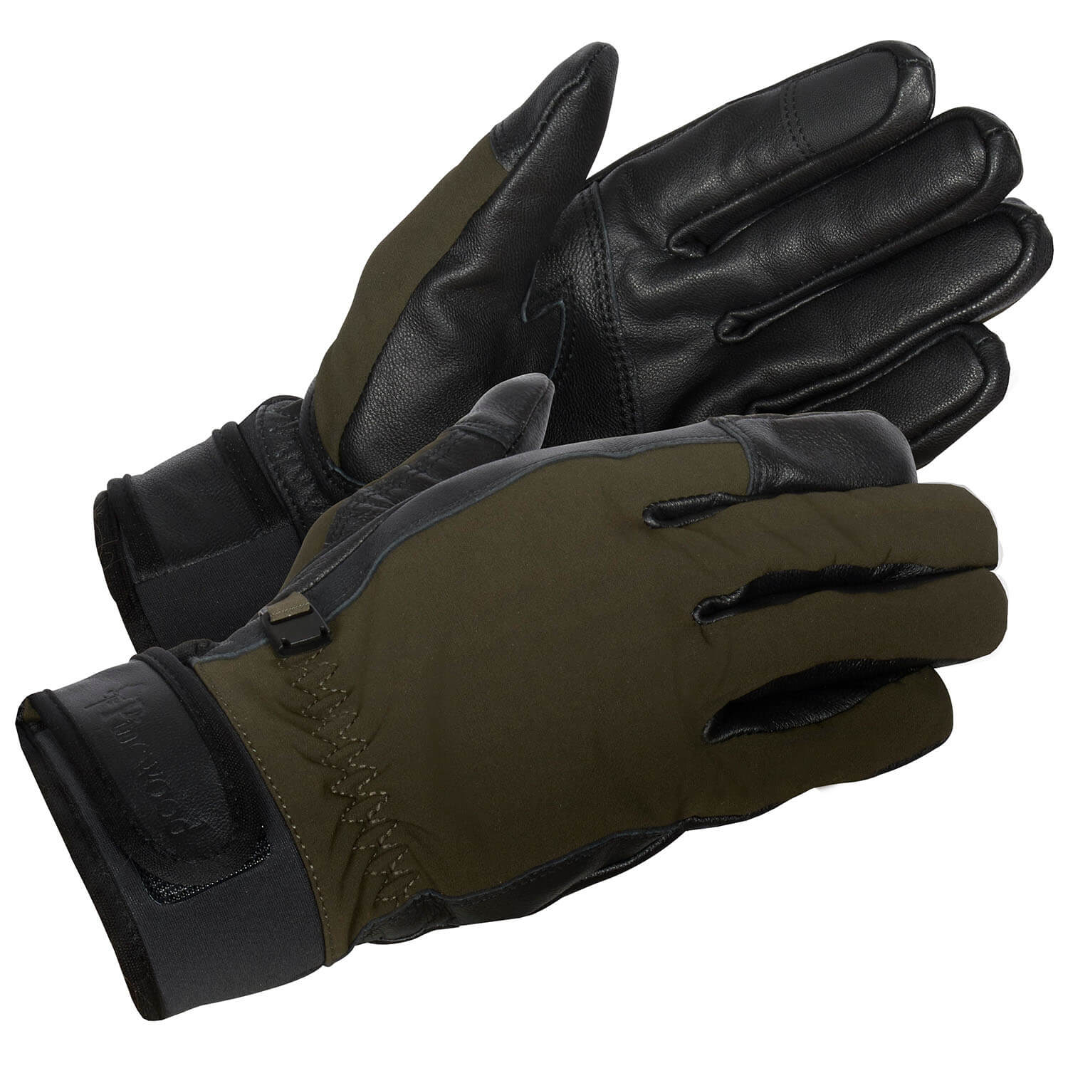 Pinewood Gloves Furudal Hunter (Moss Green/Black) - Winter Hunting Clothing