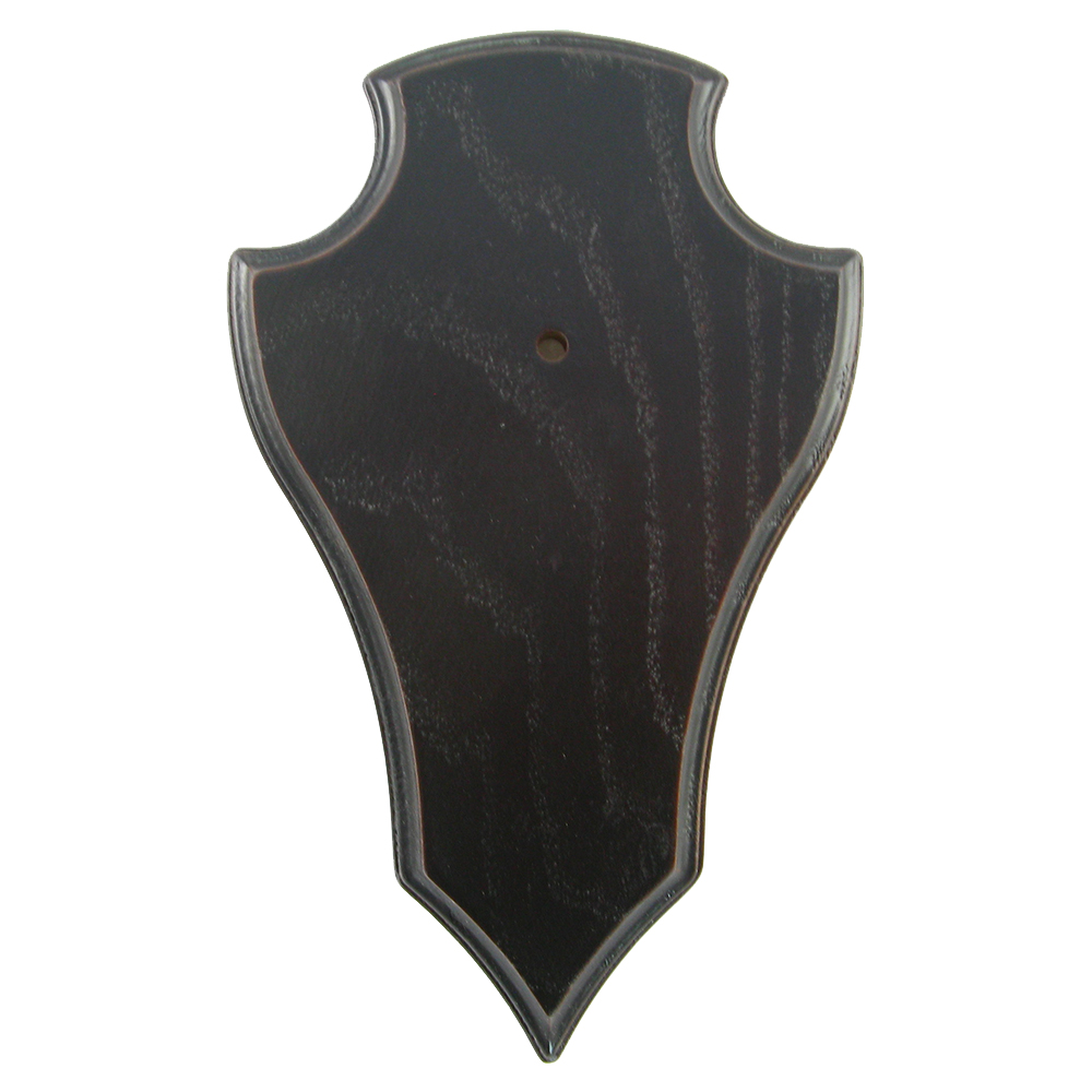 Horn boards for roebucks (dark oak, pointed)