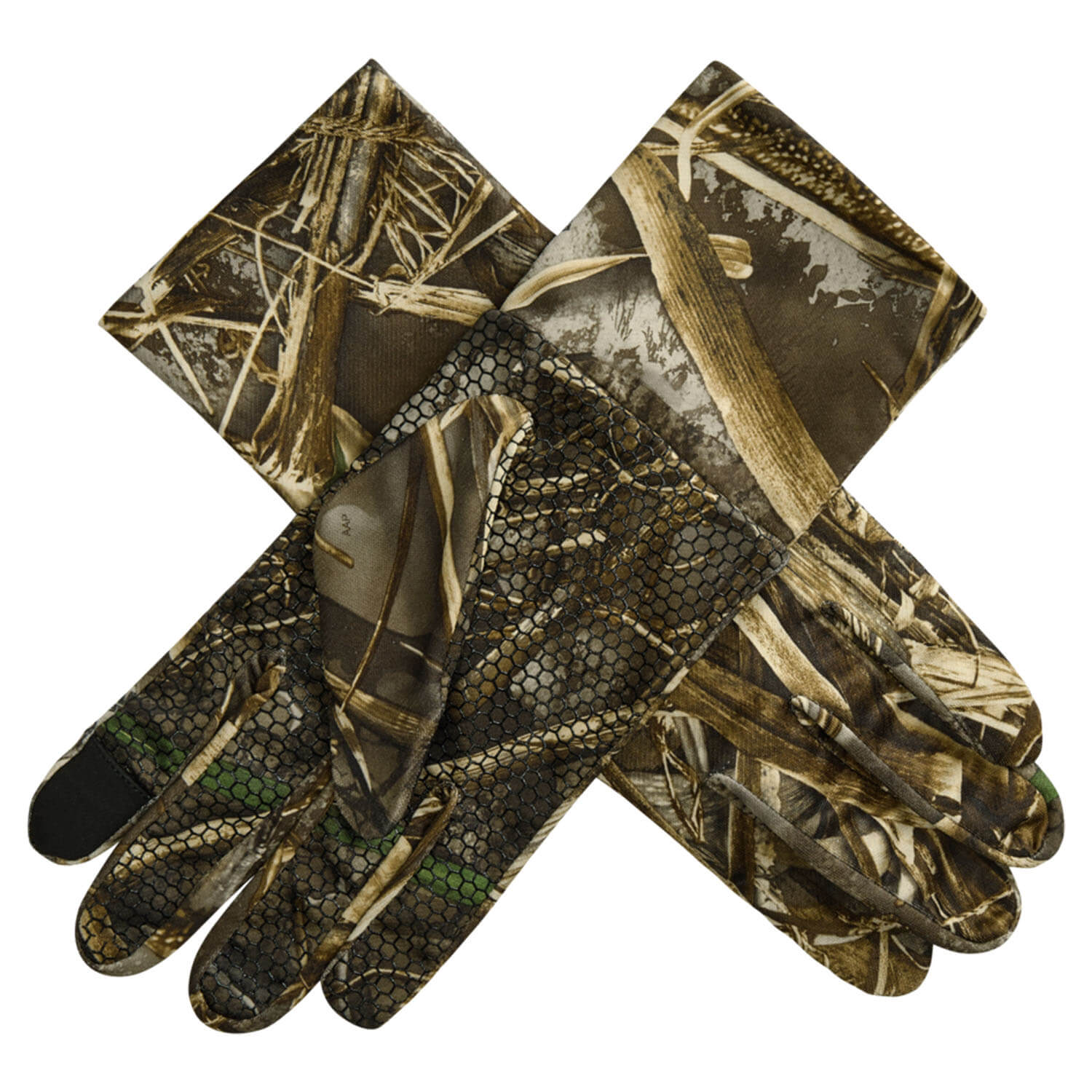 Deerhunter Gloves with silicone grip (Realtree MAX-7)