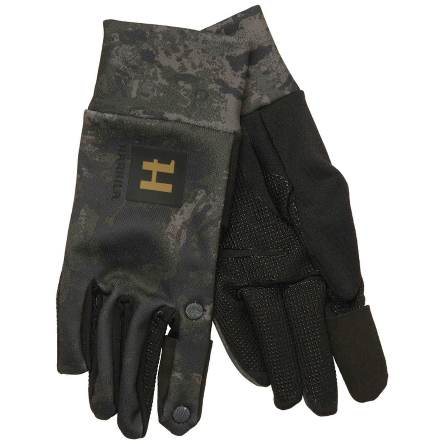 Härkila fleece gloves Noctyx (AXIS MSP black) - Camouflage Gloves