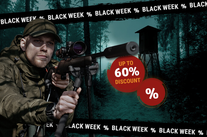 Black Week: Up to 60% discount