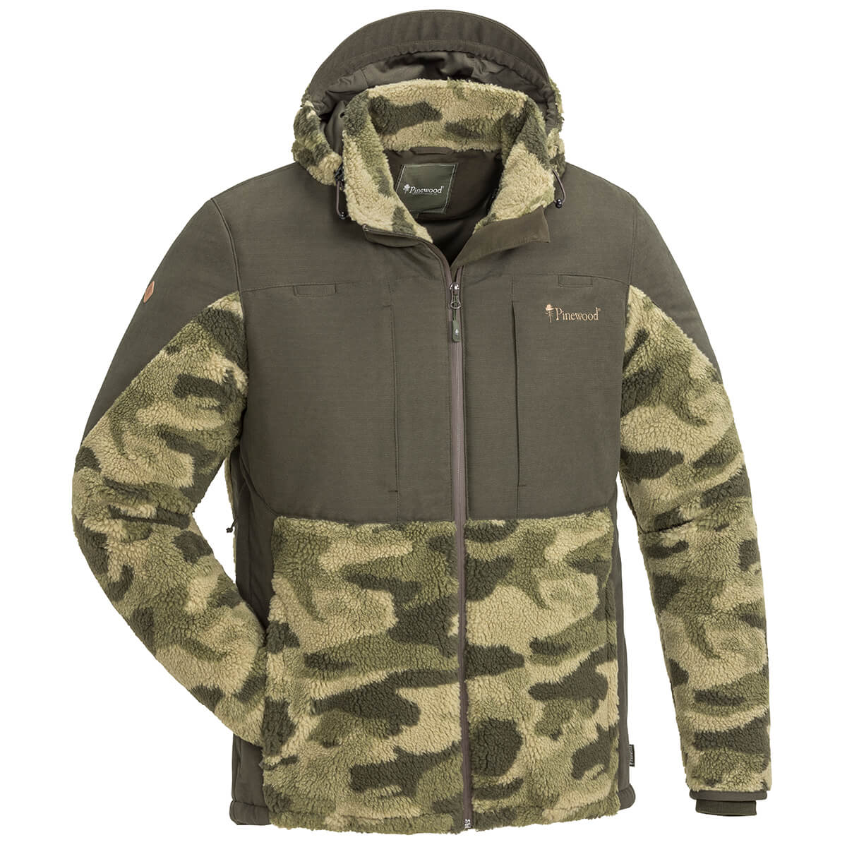 Pinewood Fibrepelt Jacket Esbo Camou - Camouflage Jackets