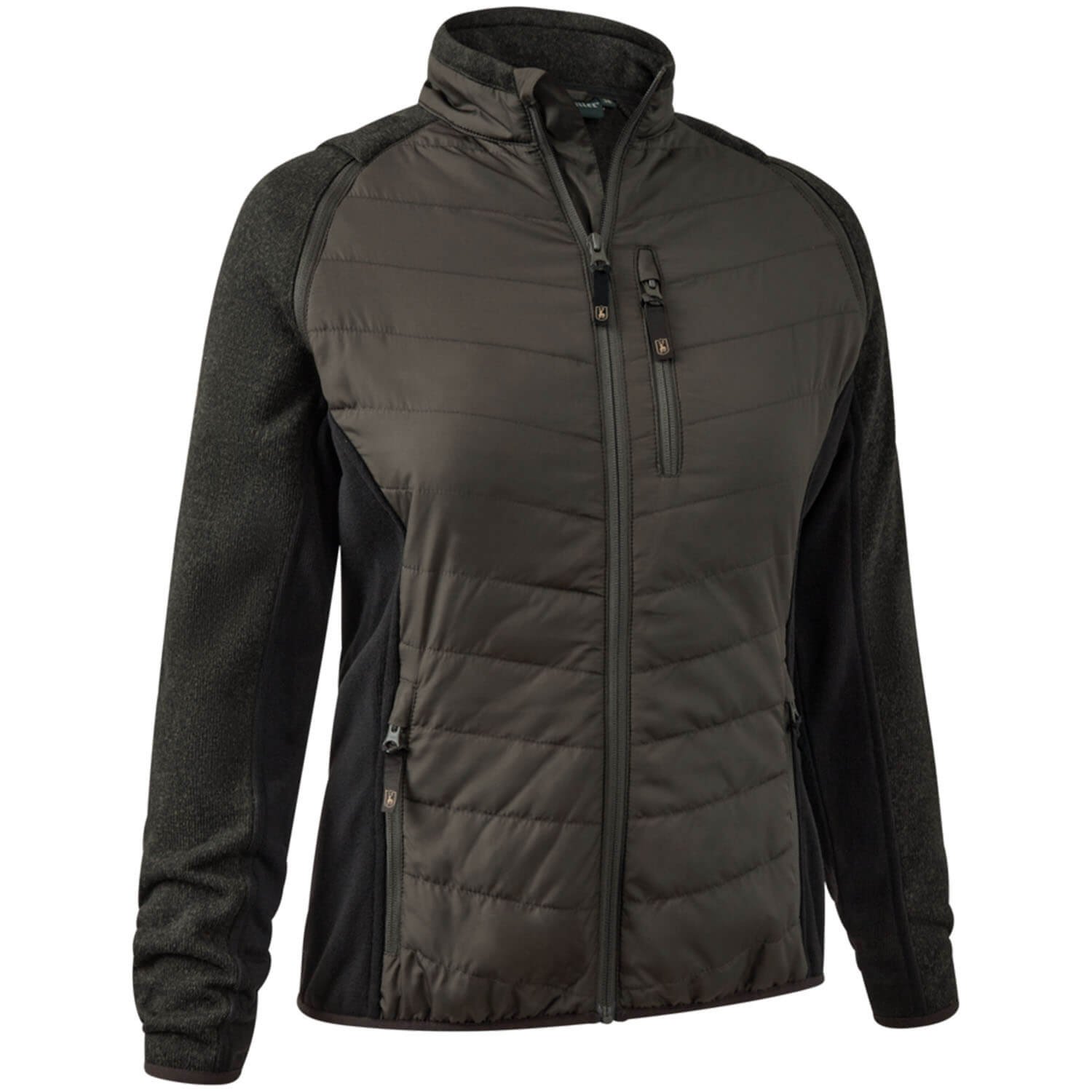  Deerhunter Lady Moor zip-off quilted jacket (Timber)