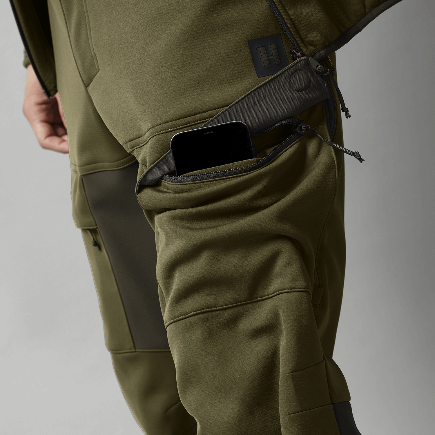 Härkila pants Deer Stalker Light (willow green/shadow brown)