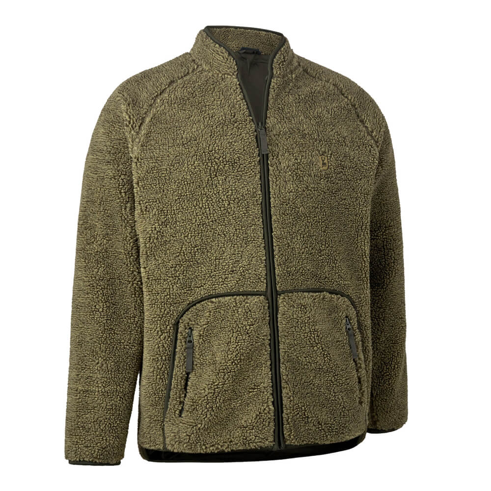 Deerhunter Fibre Pile Jacket Germania (Green) - Sweaters & Vests