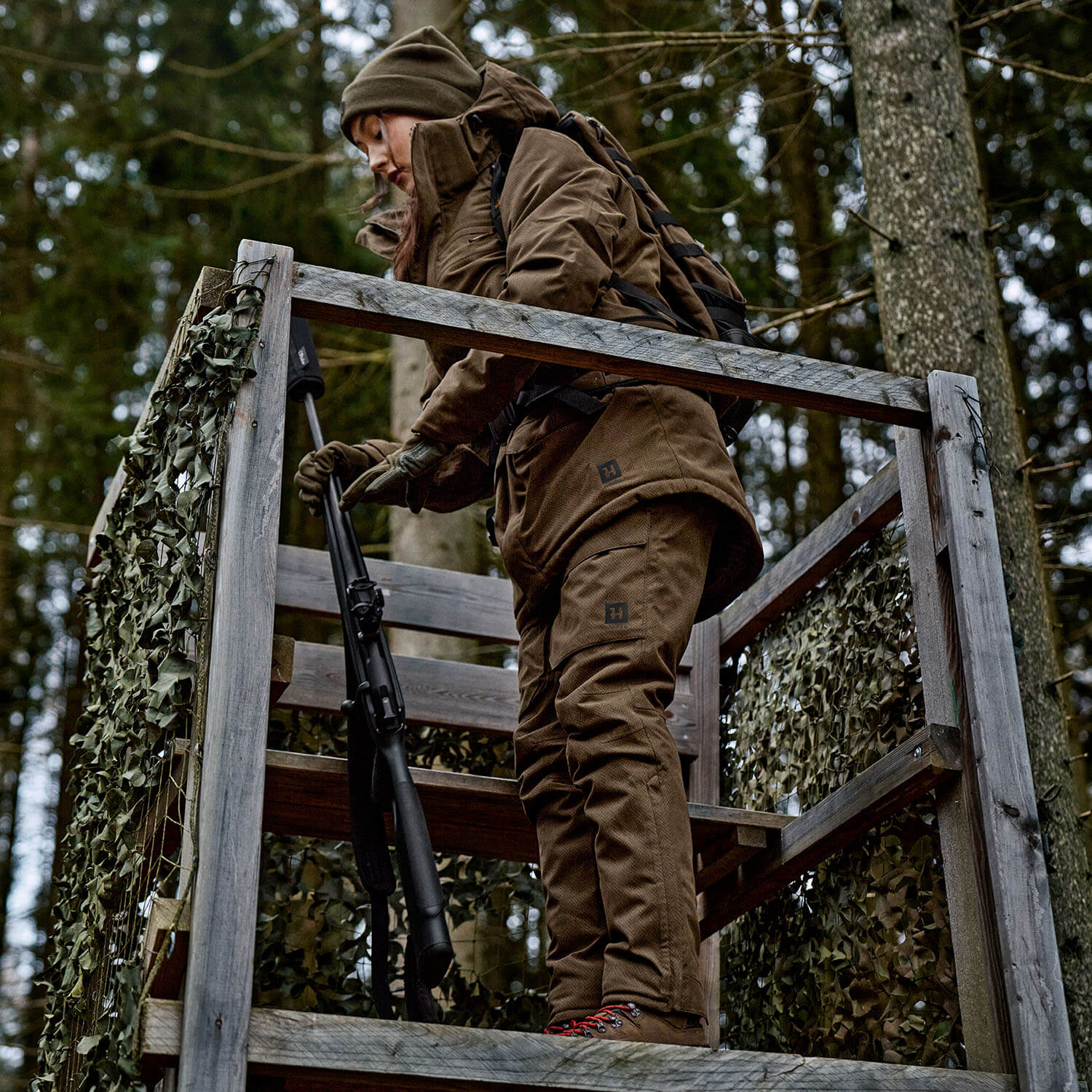  Härkila Women's trousers Driven Hunt HWS Insulated (Willow Green)