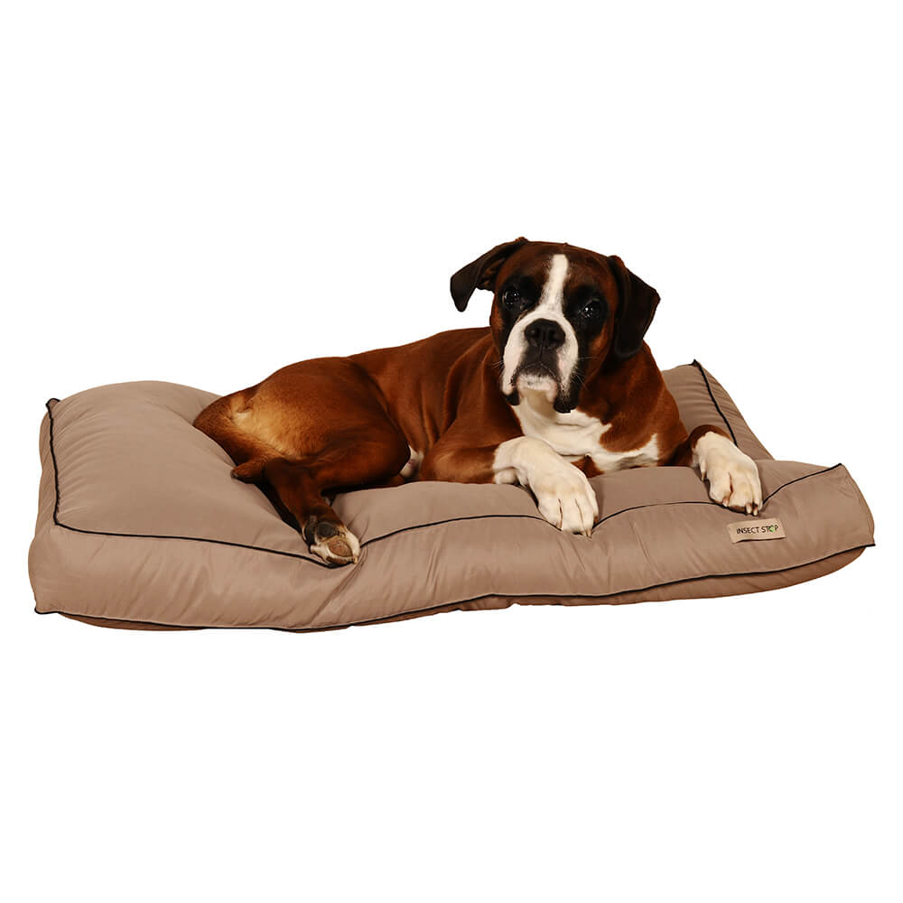 Insect-Stop Dog Bed with insect protection