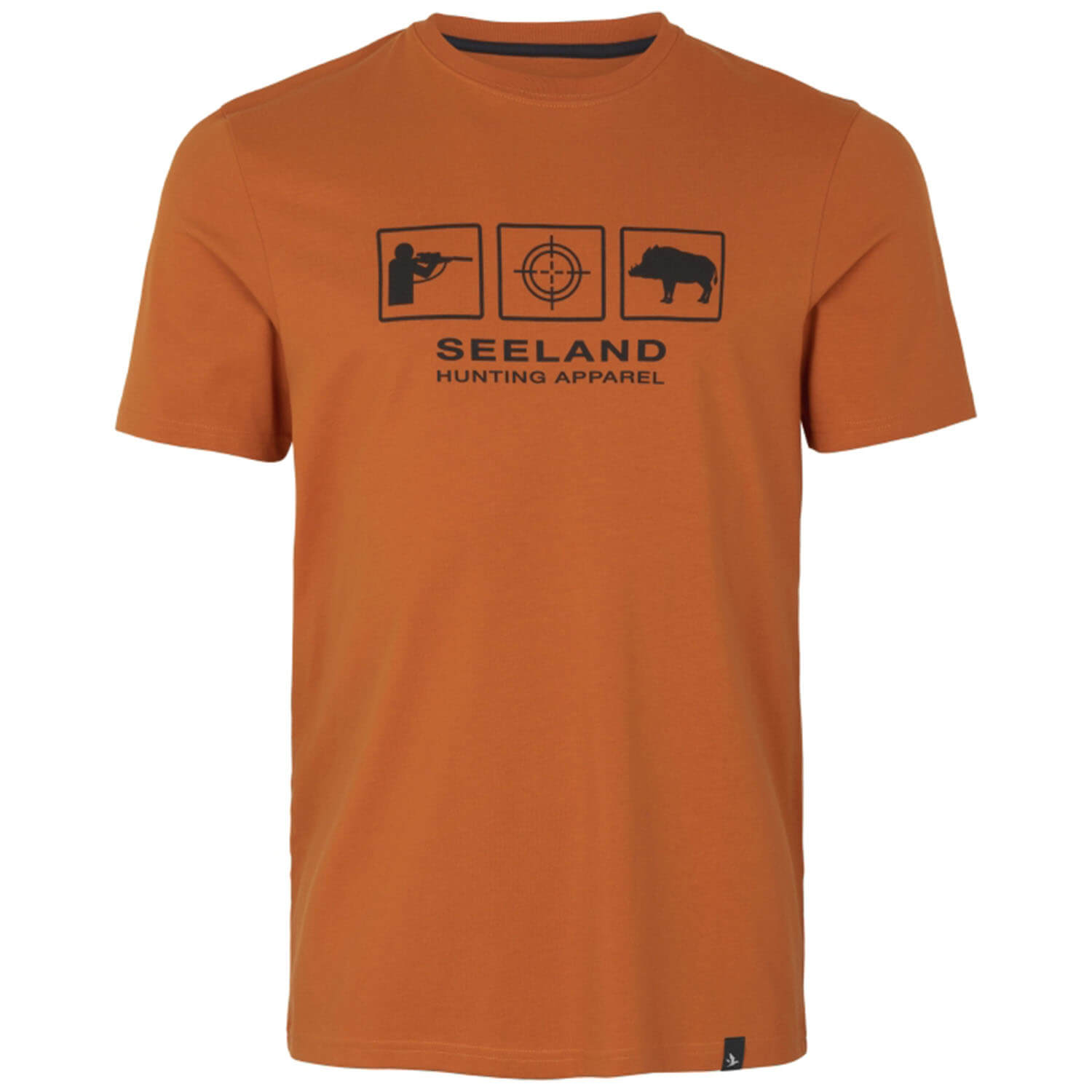 Seeland t-shirt Lanner (gold flame)