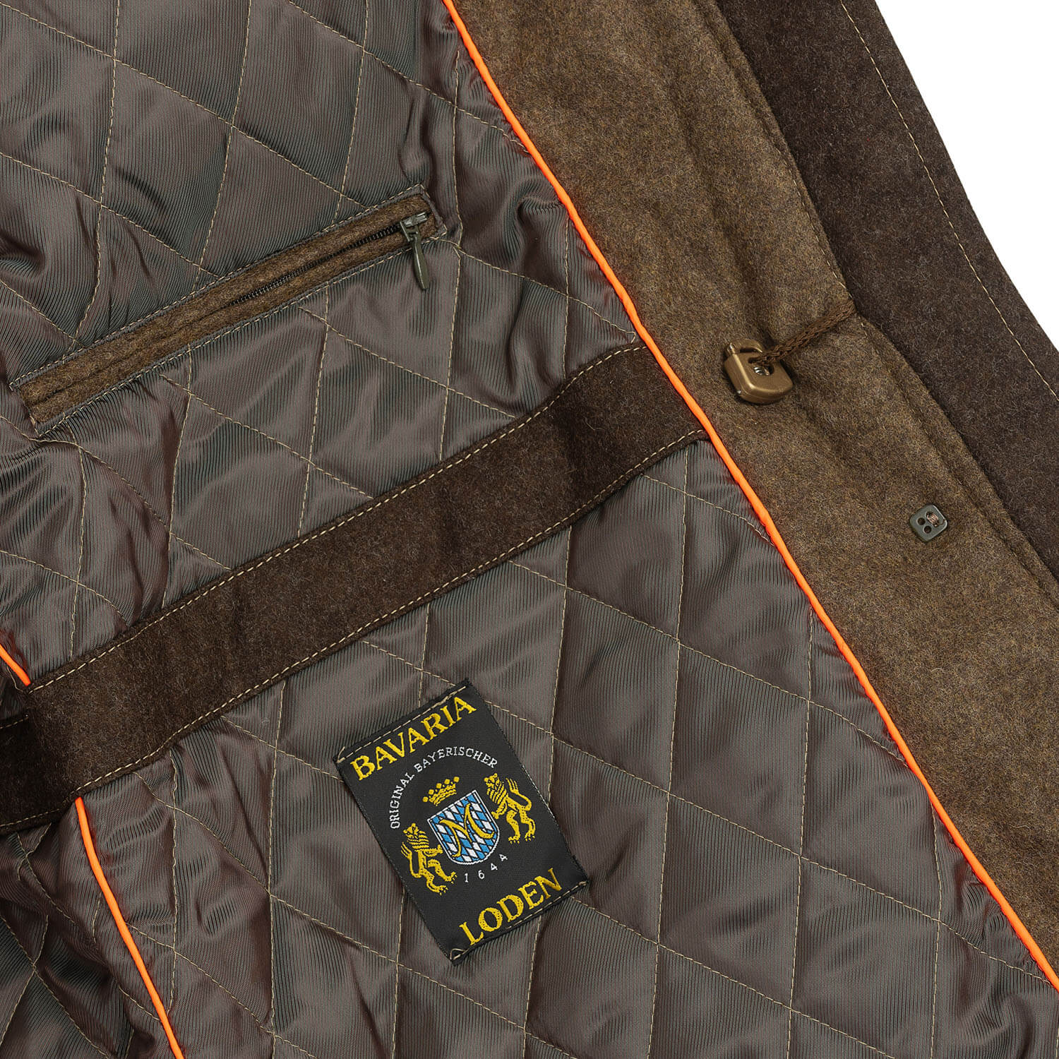 Rascher ladies wool jacket Prestig (brown)
