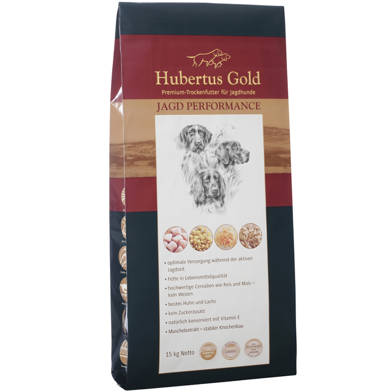 Hubertus Gold  Dog Food Hunting Performance 14kg - Gun Dog Supply