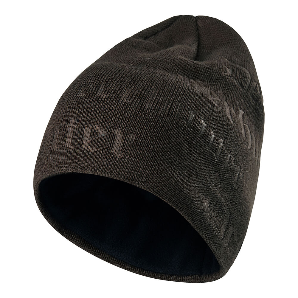 Deerhunter Embossed Beanie (Walnut) - Winter Hunting Clothing