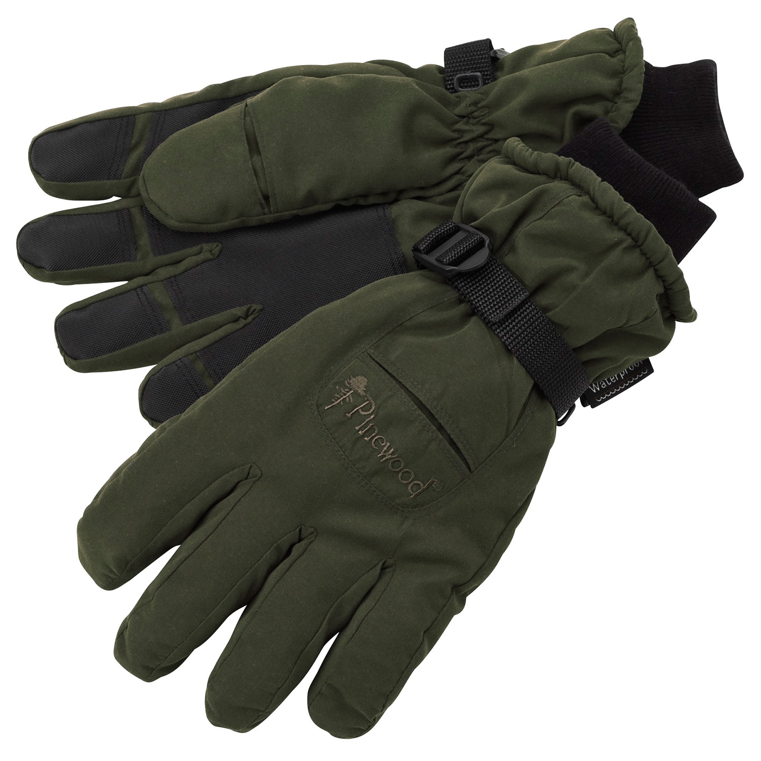 Pinewood Winter Gloves with membrane (Moss Green) - Winter Hunting Clothing