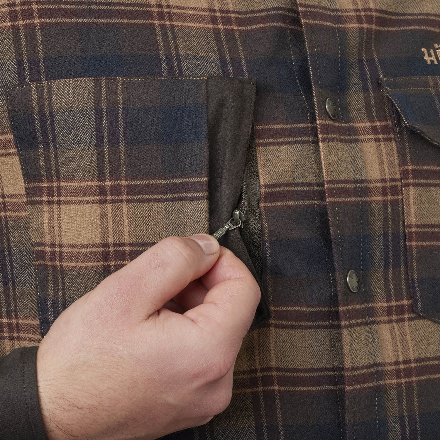 Härkila Shirt Aivak (burgundy)