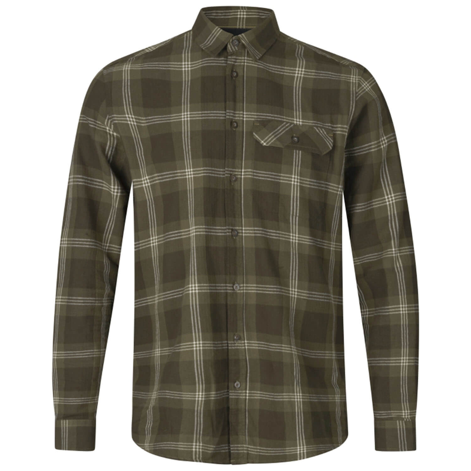 Seeland Shirt Highseat (pine green check) - Shirts