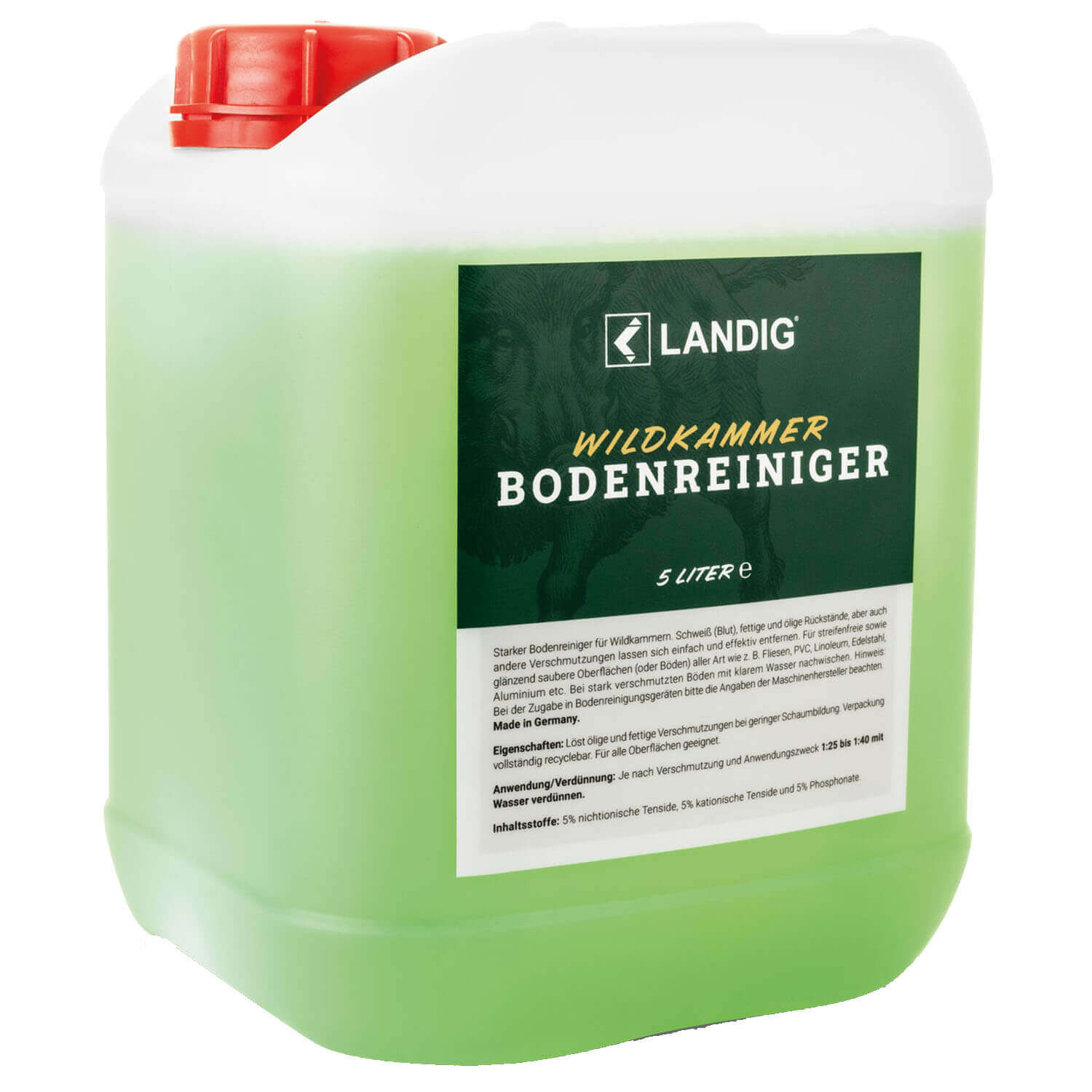 Landig game processing room floor cleaner refill canister - Hunting Equipment