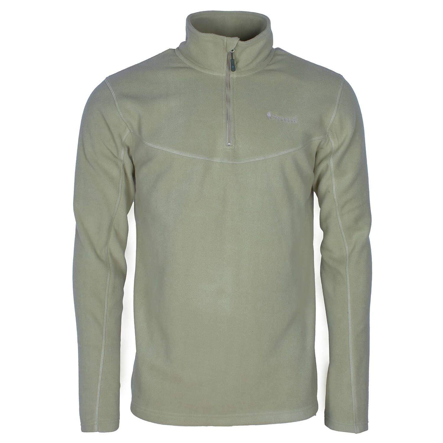 Pinewood fleece sweater Tiveden (mid khaki) - Sweaters & Vests