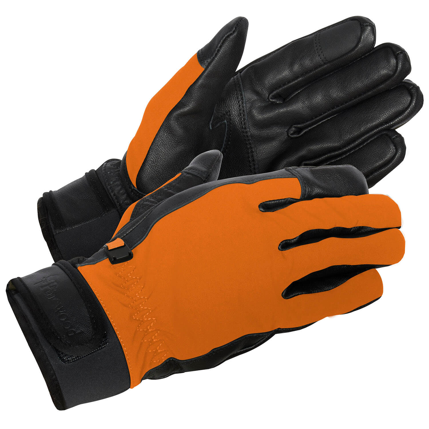 Pinewood Gloves Furudal Hunter (Orange/Black) - Winter Hunting Clothing