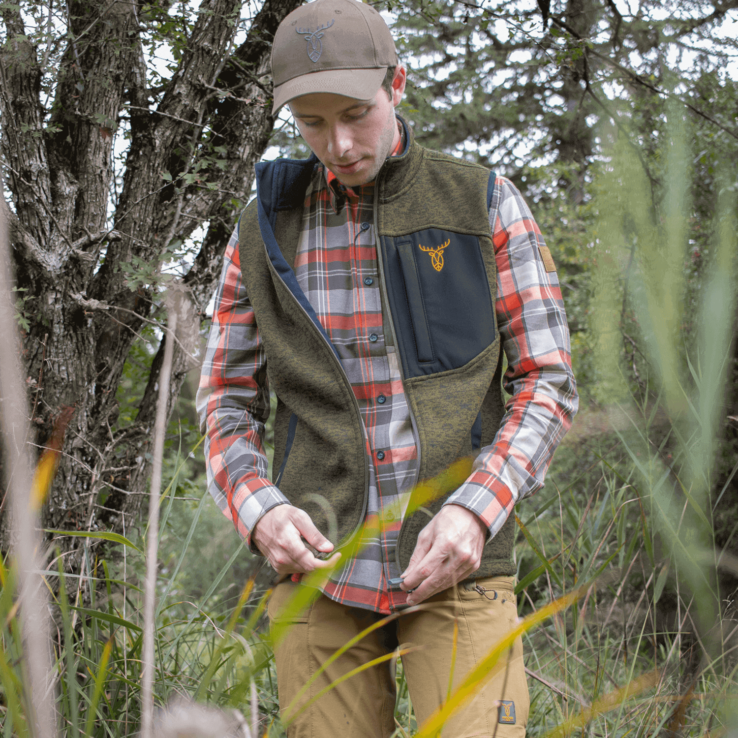 Pirscher Gear Vale Knit-Fleece Vest