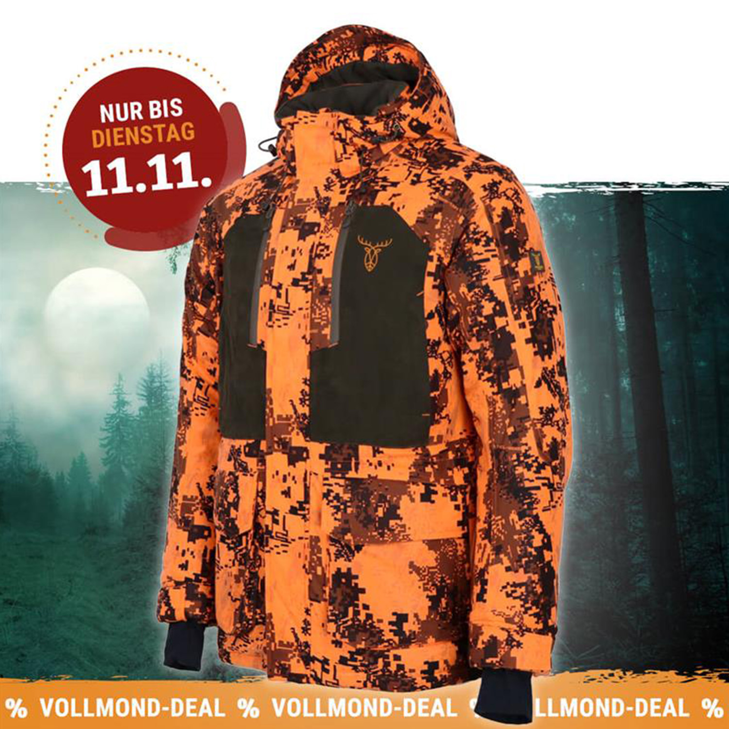 Pirscher Gear Polar Winter Jacket ( Blaze)